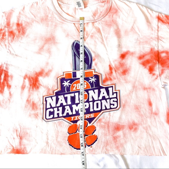 Customized Clemson Cropped Tee - Picture 4 of 5